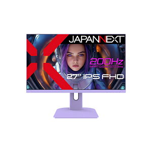 JAPANNEXT JN-IPS27G200F-PP Q[~OtfBXvC 27^ / 1920×1080 / HDMI×2 DP×1 / p[v / Xs[J[L / 2Nۏ