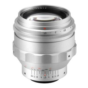 �������w TT-75F15-M42-S [����a�P�œ_�����Y (TTArtisan 75mm f/1.5 M42�}�E���g(�V���o�[))]