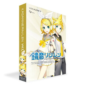 �N���v�g���E�t���[�`���[�E���f�B�A KAGAMINE RIN/LEN V4X (incl. ENGLISH) / PACKAGE [���������\�t�g]