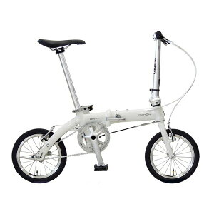DAHON INTERNATIONAL _z C^[iVi Dove super light _X[p[Cg tH[fBOoCN 14C` A~t[ Pure White sAzCg [܂肽ݎ]]