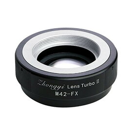 中一光学 Lens Turbo II M42-FX [ フォーカルレデューサー マウントアダプター(M42マウントレンズ → 富士フイルムXマウント) ]