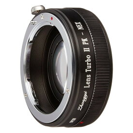 中一光学 Lens Turbo II PK-NEX [ フォーカルレデューサー マウントアダプター(ペンタックスKマウントレンズ → ソニーNEX/α.Eマウント) ]