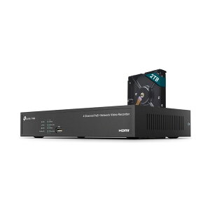 TP-LINK VIGI NVR1004H-4P-2TB [VIGI 4`l PoE+ lbg[NrfIR[_[]