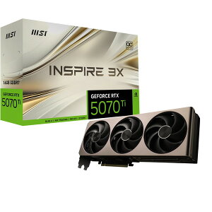 MSI GeForce RTX 5070 Ti 16G INSPIRE 3X OC [OtBbN{[h]