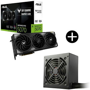 ASUS TUF-RTX5070-O12G-GAMING OtBbNJ[h + COUGAR CGR BA-750 djbg Zbg