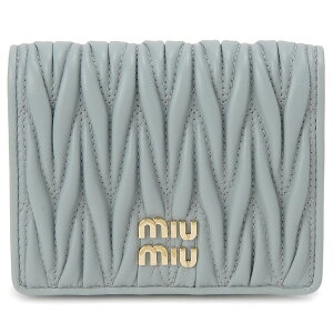 yGg[P5{!1410:00-1623:59z MIU MIU ~E~E ܂z z y[O[  fB[X }gbZ 5MV204 AFPP F0035 BI FOLD WALLET PALE GREEN uh a V NX}X 