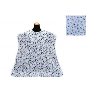 松本ナース 食事用エプロン キッチンサックス メーカー直送