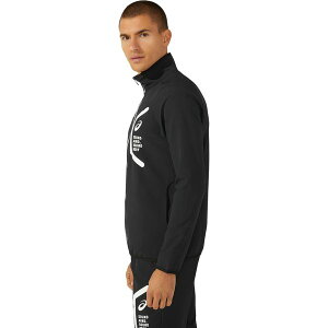 アシックス スポーツウエア TEAM HEX DRY CROSS JACKET PERFORMANCE BLACK L 2031E052 001