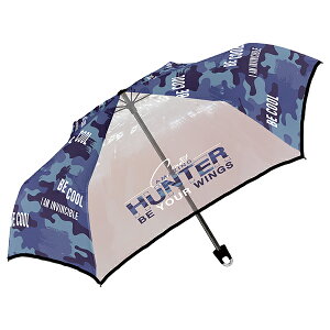 傘 折り畳み傘 折りたたみ傘 折傘 雨傘 515-047 ミリタリークール 折 ネイビー 紺 キッズ 男の子 男児 ボーイ かっこいい カラビナ 中谷