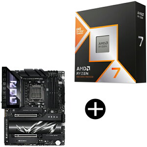 AMD Ryzen 7 9800X3D CPU + ASUS ROG-CROSSHAIR X870E HERO }U[{[h Zbg