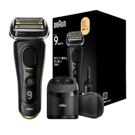 BRAUN 9350cc アトリエブラック シリーズ9 sports [メンズシェーバー (4枚刃洗浄機モデル 海外対応)]