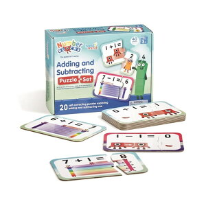 LEARNING RESOURCES 95402 Numberblocks Adding and Subtracting Puzzle Set