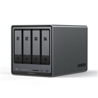 【国内正規店】 UGREEN DXP4800Plus NASync [ NAS 4ベイ ] ネットワークHDD スマホ連携 写真バックアップ…