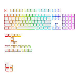 Glorious GLO-KB-ACC-KC-GPBT-AURA-WHT-US �z���C�g [�L�[�L���b�v]