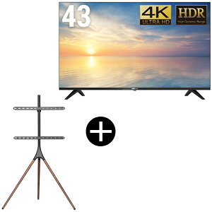 DMM.com DKS-4K43DG6 43C` 4K tfBXvC + DKS-LS3L erX^h (43`65C`) Zbg [J[