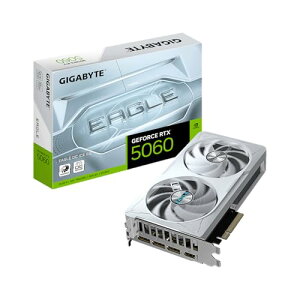 GIGABYTE GV-N5060EAGLEOC ICE-8GD [NVIDIA Geforce RTX5060  OtBbN{[h GDDR7 8GB]