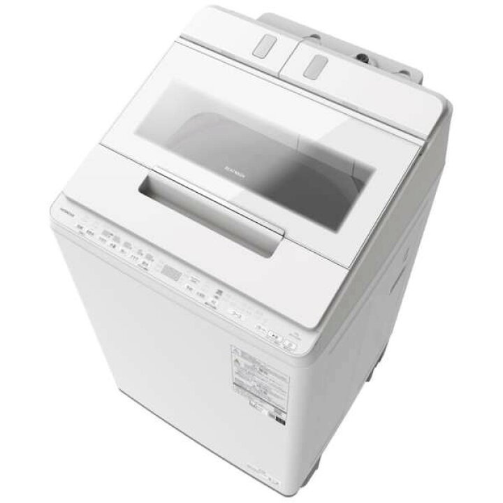 楽天市場】洗濯機 12kg 日立 HITACHI BW-X120M ホワイト 白 ビート 