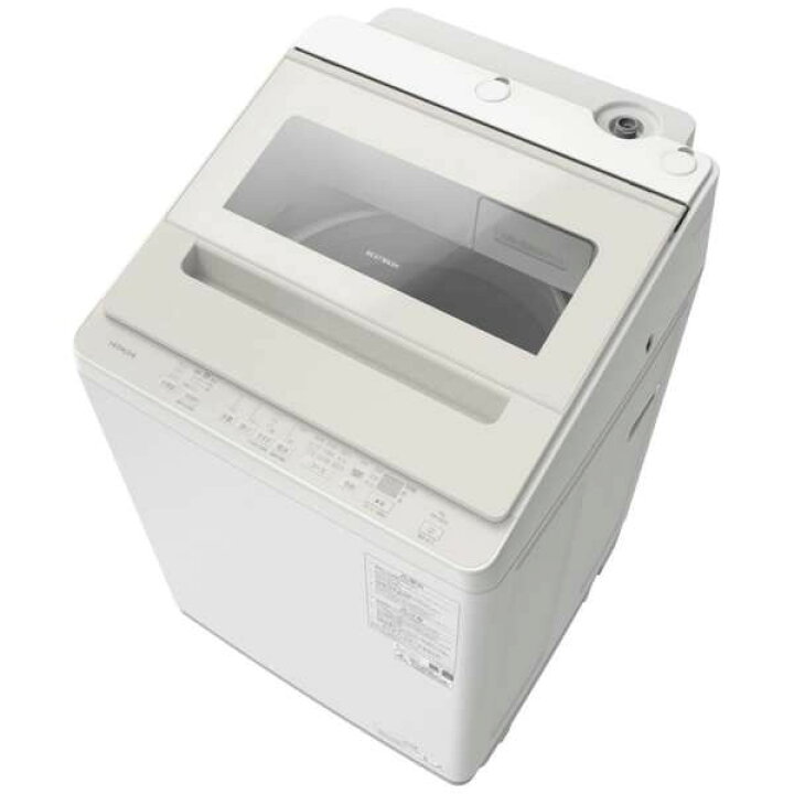 楽天市場】洗濯機 8kg 日立 HITACHI BW-V80M(C) サテンベージュ ビート 