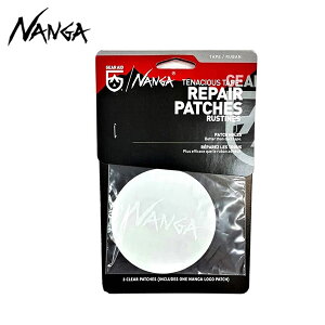NANGA �i���K×�M�A�G�C�h���y�A�p�b�` �N���A NANGA×GEAR AID REPAIR PATCH FREE CLEAR NA2254-3G518 N1NgCEN1