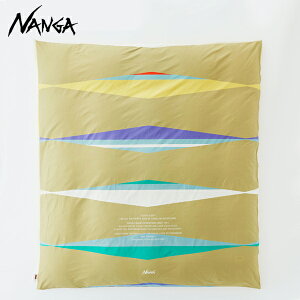 NANGA iK fx Jo[ iK{Ch}Ee _u fU[gTh DUVET COVER NANGA RHOMBOID MOUNTAIN D DOUBLE DESERT SAND NZ2254-4F420 N1VIDS74