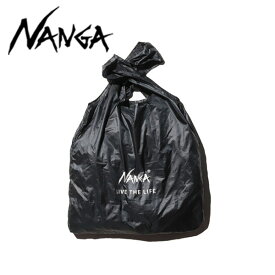 NANGA ナンガ NANGA POCKETABLE ECO BAG(LIVE THE LIFE) BLK - NA2441-3A102-A N0003207 [エコバッグ]