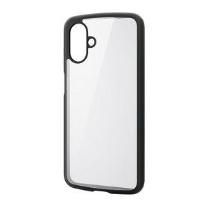 ELECOM PM-G253TSLFCBK Galaxy A25 5G �P�[�X �n�C�u���b�h �J�o�[ �Ռ��z�� �y�� ���^ �J���������Y�ی�݌v TOUGH SLIM LITE �u���b�N