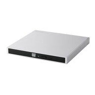 ELECOM LDR-PWA8CU3MSV 外付け DVDドライブ ( CD / DVD ) USB 3.2 Gen1 Type-Cケーブル付属 書込み/再生 …