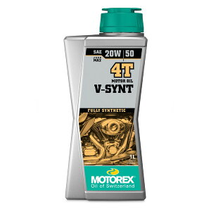 fCgi D49468 gbNX(Motorex) oCNp GWIC 4TCN V^GW 20W-50 w V-SYNT 4T 1L 49468