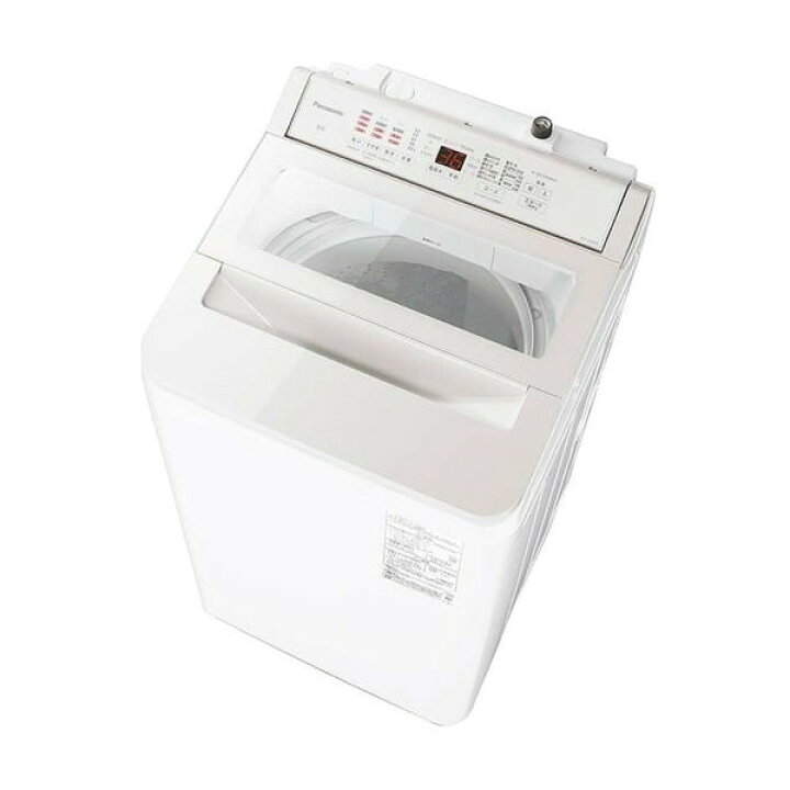 楽天市場】洗濯機 8kg パナソニック PANASONIC NA-FA8H5-W ホワイト 白 