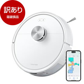 【箱破損品】 【新品未開封品】 ロボロック ロボット掃除機 Roborock Q7T02-04 パワフル吸引力 コンパクト 水拭き Q7T 白 ホワイト お手入れ簡単 【アウトレット】