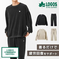 LOGOS by LIPNERボディリカバリーベロアスウェット