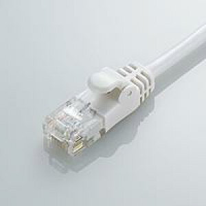 ELECOM LD-GPY/WH3 �z���C�g Gigabit [ ���炩LAN�P�[�u�� (CAT6�����E�������E3m) ] xp10n