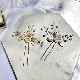 【割引クーポン配布中】韓国アクセ パーティー ヘアアクセサリー ヘアアクセ フェイクパール シンプル パール ゴールド シルバー イミテーションパール ビジュードレス ワンピース 結婚式 セレモニー 入園式 卒園式 入学式 卒業式 謝恩会 同窓会 二次会 お呼ばれ