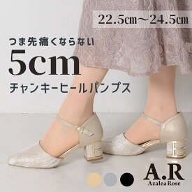 【ポイント2倍】高いクッション性 レディース靴 シューズ 結婚式 フォーマル パンプス 美脚 痛くない 大きいサイズ 25.5 ビジュー ストラップ付き アンクルストラップ ベージュ 白 ブラック 黒 シルバー グレー パーティー お呼ばれ 謝恩会 成人式 同窓会 エーアール