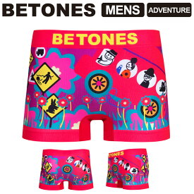 ★期間限定！ポイント15倍対象商品★BETONES(ビトーンズ) ADVENTURE (アドベンチャー) メンズ ボクサーパンツ アンダーウェア メール便送料無料 (adventure)