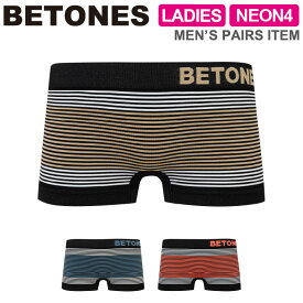 ★期間限定！ポイント15倍対象商品★BETONES(ビトーンズ) NEON4（ネオン4）レディース ボクサーパンツ ボックスショーツ アンダーウェア (neon4-l)【メール便送料無料/コンビニ・代引不可】【ラッピング無料対象】