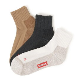 ★期間限定！ポイント15倍対象商品★Healthknit(ヘルスニット) 靴下 シンカーカラー クォーター丈 ソックス ビジネス 男性用 日本製 3足セット (191-3651)【メール便送料無料/コンビニ・代引不可】