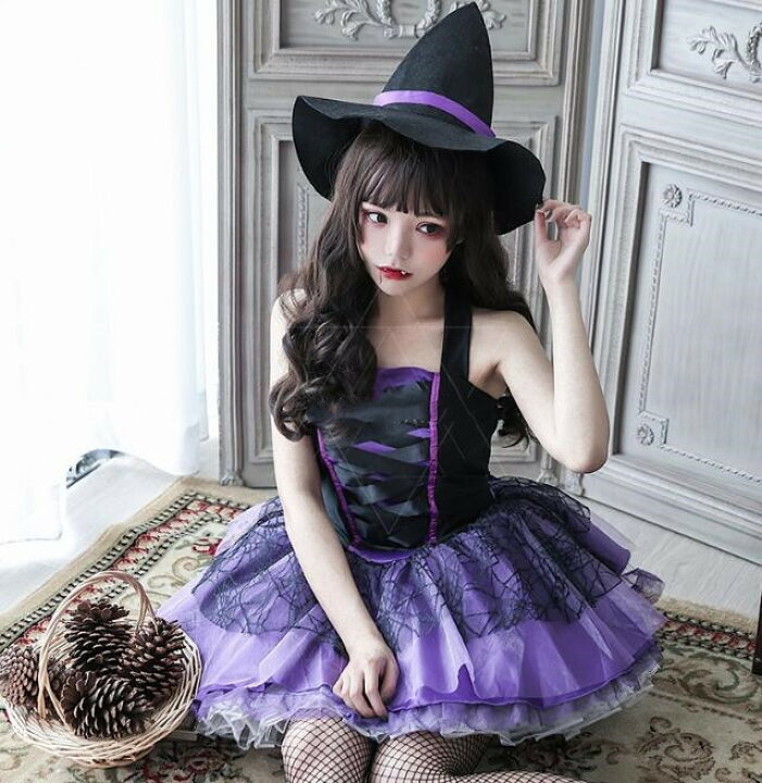 楽天市場】ハロウィン 衣装 ロリータ ワンピース 魔女 吸血鬼 お化け 