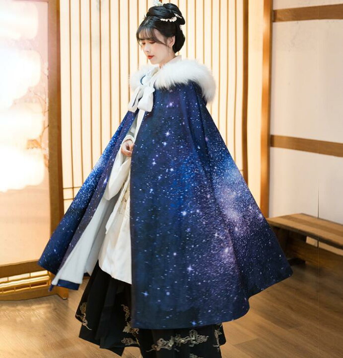 楽天市場】マント 漢服 レディース 中華服 唐装漢服 華流 コスプレ衣装  