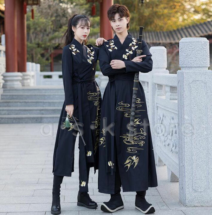 楽天市場 漢服 ペアルック コスプレ衣装 男女兼用漢服 華流 コスチューム カップル ハロウィン 変身仮装 古代宮廷衣装 かっこいい 唐装漢服 中華服 チャイナ服 イベント 文化祭 学園祭 撮影衣装 大きいサイズ ａ ｓ ｋ Store