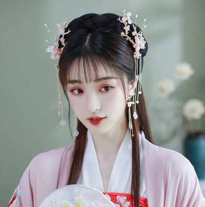 楽天市場 中華風 髪飾り ヘアアクセサリー コスプレ用小物 中国古代美人用アクセサリー ヘアピン フリンジ付き 仙女髪飾り 撮影道具 変身道具 漢服用アクセサリー 文化祭 学園祭 ａ ｓ ｋ Store