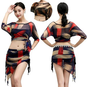 belly dance x[_Xߑ fB[X _XEFA bX ㉺Zbg Xe[Wߑ K ߑ ւo_XgbvX Zbg[gbvX+XJ[g] _X\ bX