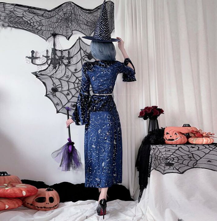 楽天市場】ハロウィン 占い師 コスプレ衣装 女性 大人 仮装 星空元素 
