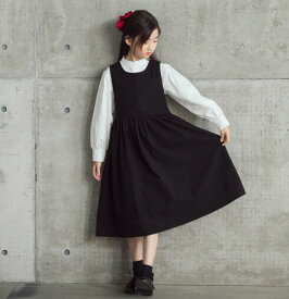 女の子 春服 秋服 長袖ブラウス ロースリーブワンピース ロング丈 女の子 サロペットドレス 子供服 親子ペア フォーマルワンピース 発表会 結婚式 大きいサイズ 単品セット選択可