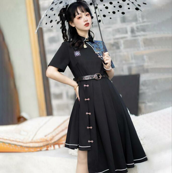 楽天市場】漢風ドレス 女子高校生 コスプレ衣装 中華風 チャイナドレス 