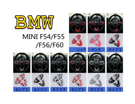 BMW MINI F54/F55/F56/F60 ステアリング ホイール　スイッチ パネル トリム 枠 ステッカー