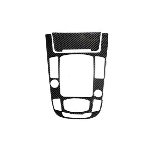 車内インテリアアウディA4/A5/Q5/S4/ S5/SQ5炭素繊維 カーボン ギアシフト パネル フレーム タイプC