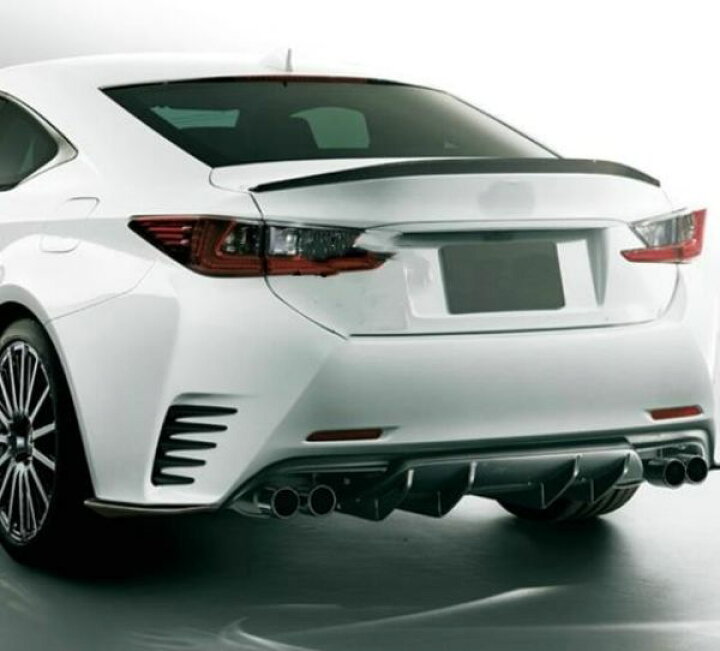 トランクスポイラー LEXUS RC ブラックカーボン製 激安‼ 送料込み‼️