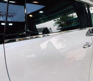 トヨタ アルファード/ヴェルファイア 40系 2023- ロックドアウィンドウボトムシルトリムストリップ 6P