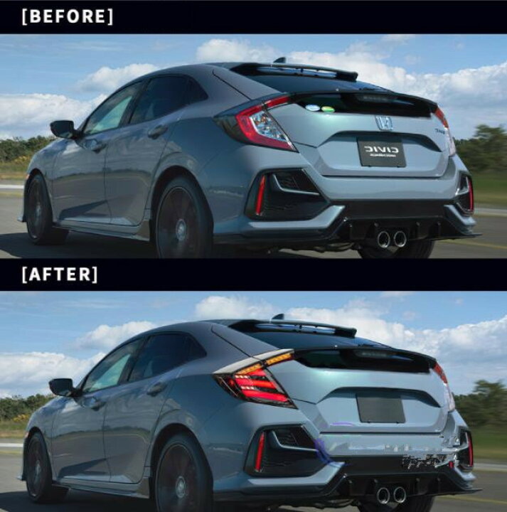 楽天市場】ホンダ シビック 10代目 FC1/FK7 2015 - 2021年 高品質LED 